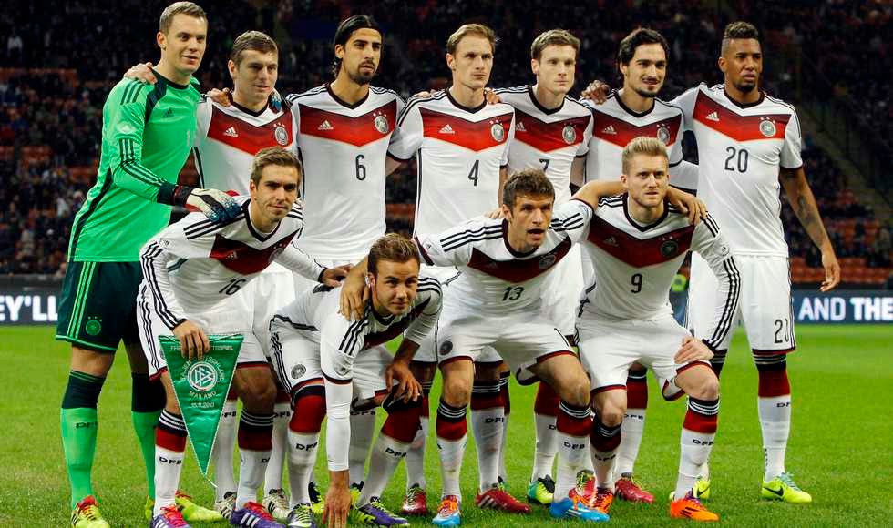 'Preparada como nunca', seleção alemã tem 50 pessoas ...
