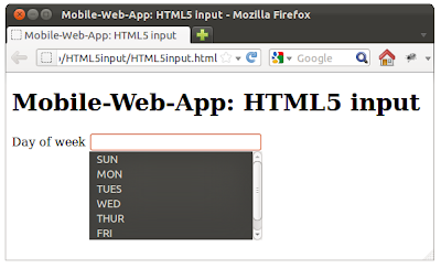 HTML5: input with datalist