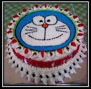 Cara Menghias Kue Ulang Tahun Doraemon