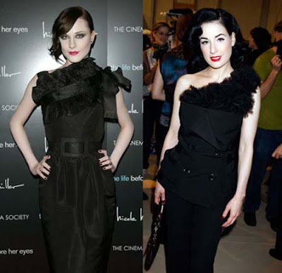 Evan Rachel Wood's Dita Von Teese Identity Crisis