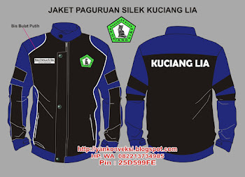 JAKET Pesanan Perguruan Silat KUCIANG LIA PADANG