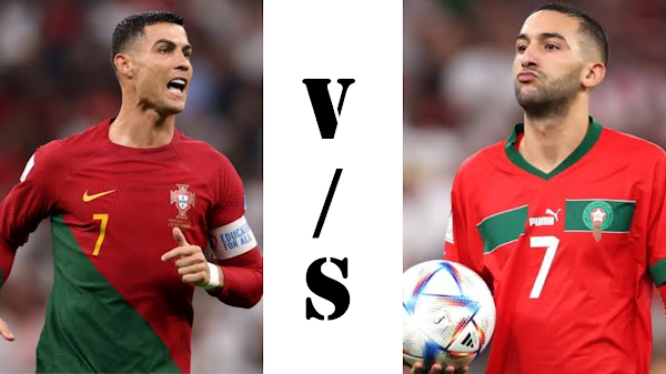 FIFA World Cup 2022 Quarter-Final: Portugal vs Morocco.