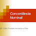 CONCORDÂNCIA NOMINAL: REGRA GERAL, CASOS ESPECIAIS E CASOS PARTICULARES.
