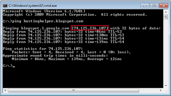 How to Find a Website's IP Address Using Windows 7