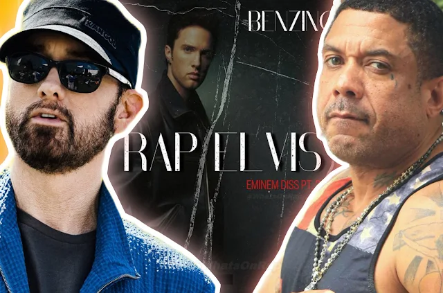Rap Elvis" Diss Track Takes Aim at Eminem in Escalating Feud, Latest in Ongoing Rap Battle.