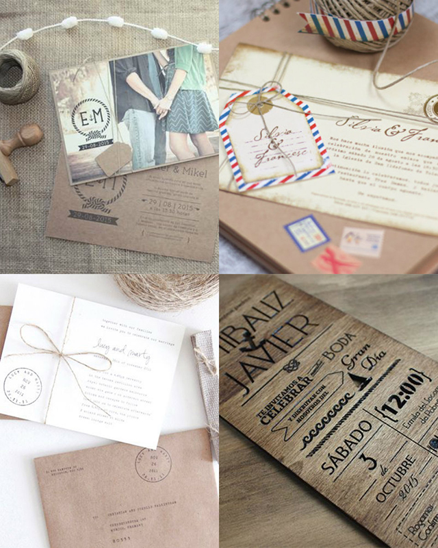 Ideas Invitaciones de boda