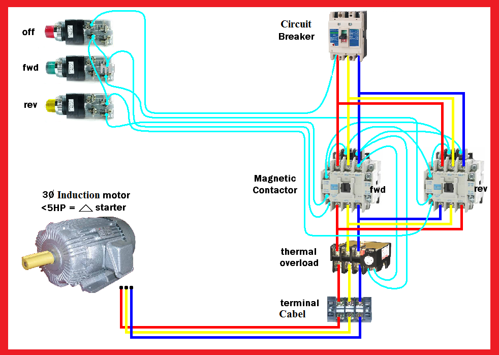 diagram 2 wire forward reverse motor diagram full version