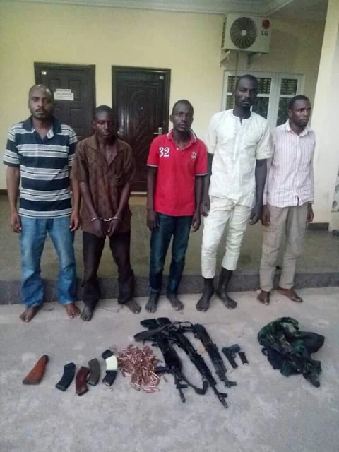 Photos: Police parade 30 deadly kidnappers, armed robbers terrorizing Okene-Lokoja-Kabba road