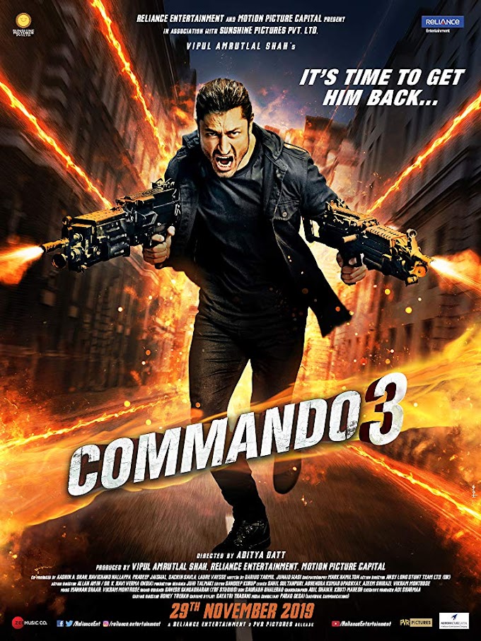 Commando 3 (2019) Hindi Full HD Movie Download 720p