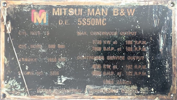   MITSUI B&W 6S60MC MARINE ENGINE
