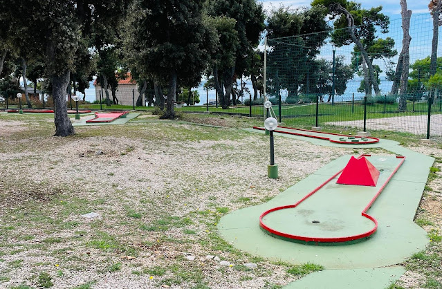 Hotel Pinija Mini Golf in Croatia by Christopher Gottfried, October 2022