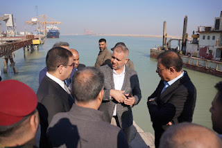 موانئ العراق تستقبل وزير التجارة وتؤكد على  تطوير رصيف السايلو ضمن رؤى مستقبلية بين الموانئ والتجارة