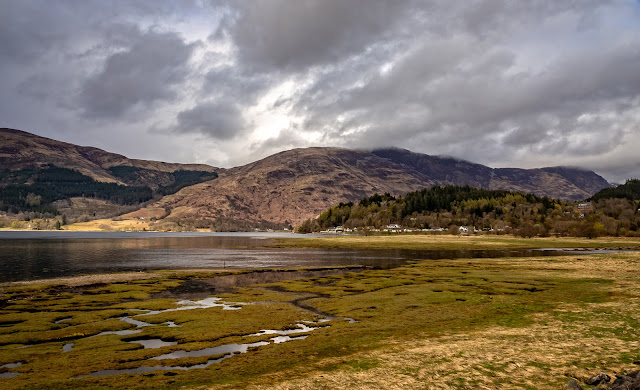 Photo of Glencoe looking across Loch Leven from Ballachulish