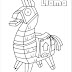how to draw the loot llama fortnite battle royale drawing tutorial - llama fortnite coloring pages printable