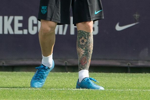 X Plicit Info Messi Covers Magical Left Leg With New Tattoo Work