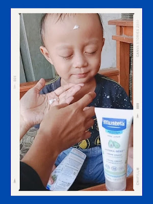 Mustela hydra bebe facial cream