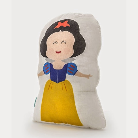 Mr Fox Dwarves Bedding - Snow White Cushion