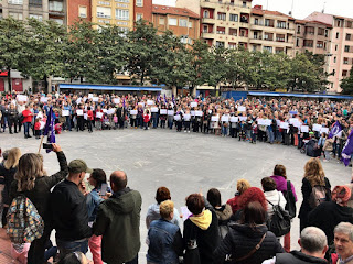 concentración tras la sentencia de La Manada