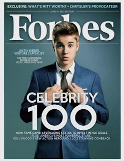 Justin Bieber is third on Forbes’ Most Powerful Celebrities list