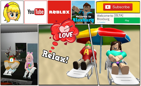 Roblox Welcome to Bloxburg [BETA] Gameplay - collaboration with RobloxUnicorn Blood (Sneakygirlgamer101) She gave a house tour of a beautiful two storey house!