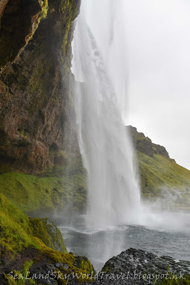 冰島, Iceland, Seljalandsfoss 瀑布