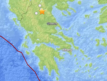 SISMO DE 5,2 GRADOS SACUDE GRECIA, 03 DE JULIO 2013