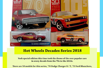 Hot Wheels 50th Anniversary Throwback Series 2018