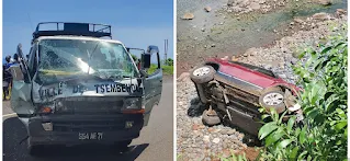 Spectaculaire accident de la circulation à Mutsamudu