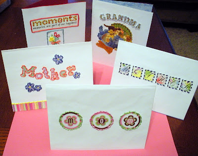 mothers day cards to make. These embroidered cards were