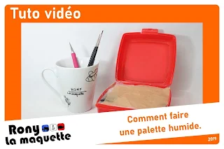 Tuto vidéo - Comment faire une palette humide.