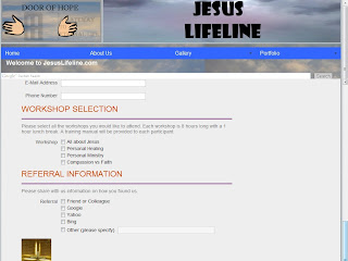 JESUS LIFELINE WORKSHOP