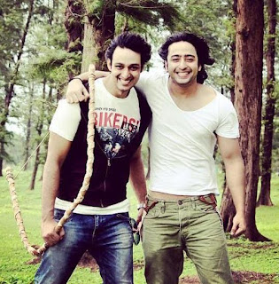 Foto Saurabh Raj Jain dengan Shaheer Sheikh