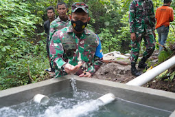 Ahmad Rizal Ramdhani Cek Pembangunan Pompa Hidram di Lombok Utara