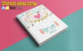 jasa cetak buku agenda daily planner murah di Ciracas, Jakarta Timur