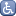 Icon Facebook: Wheelchair emoticon