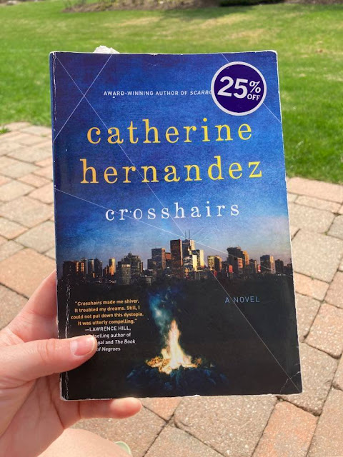 crosshairs by catherine hernandez, catherine hernandez reviews, catherine hernandez books, crosshairs book reviews