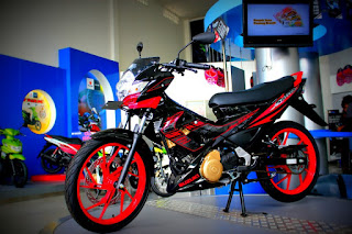 Harga dan Spesifikasi Satria FU 150 Black Fire