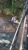 Acidente na ponte de Nazaré, na região do Rio Grande