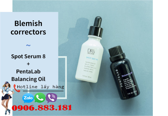 Spot serum 8 và dầu cân bằng Pentalab