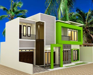 model rumah minimalis atap cor