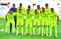 LEVANTE U. D. - Valencia, España - Temporada 2015-16 - Rubén, Deyverson, Simao, Jefferson y Lerma; Morlaes, Toño, Casadesús, Mari, Camarasa y Trujillo - GETAFE C. F. 3 (Álvaro Vázquez 2 y Emi) LEVANTE U. D. 0 - 27/09/2015 - Liga de 1ª División, jornada 6 - Getafe, Madrid, Coliseum Alfonso Pérez