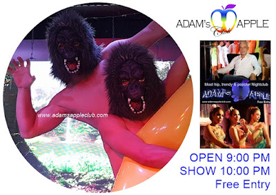 Best Bar Chiang Mai Adams Apple Club open every day 9pm and have Live Shows 22 pm, the ENTRY is FREE