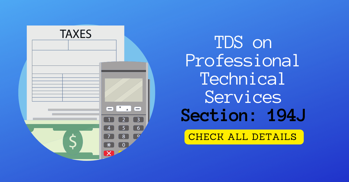 TDS On Professional/Technical Services Section 194J