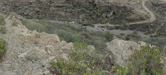 Mar a Cumbre - Barranco de Polegre - Camino Real del Sur - PR-TF-86 - Tenerife - Islas Canarias