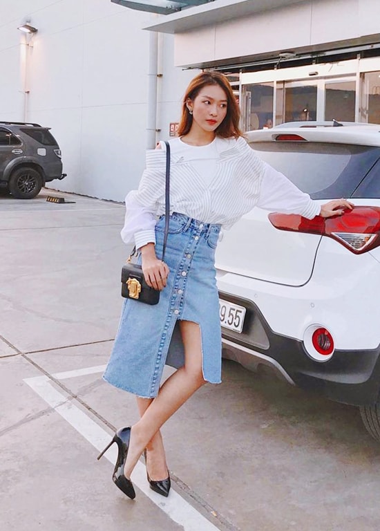 Sao Việt chuộng sắc trắng trong mùa oi nồng - Ảnh 11 Sao Việt chuộng sắc trắng trong mùa oi nồng - Ảnh 11
