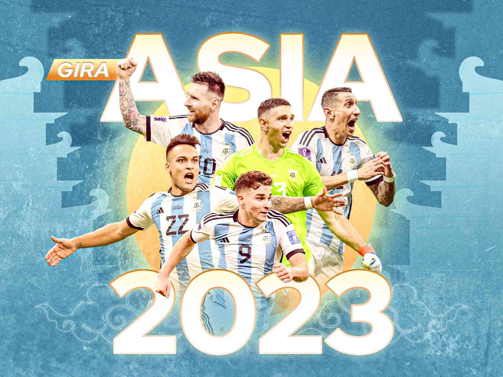 Argentina Tour Asia vs Australia dan Indonesia