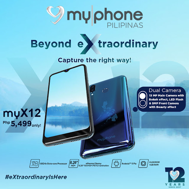 MyPhone myX12 with Dual Camera
