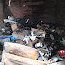 गाजीपुर में जफरपुर डीहिया चट्टी पर दुकान में शार्ट सर्किट से लगी आग, लाखों का सामान जलकर खाक