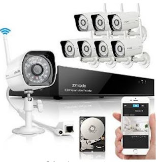 Zmodo 8CH NVR 8 Wireless WiFi IP Network 720p HD CCTV review