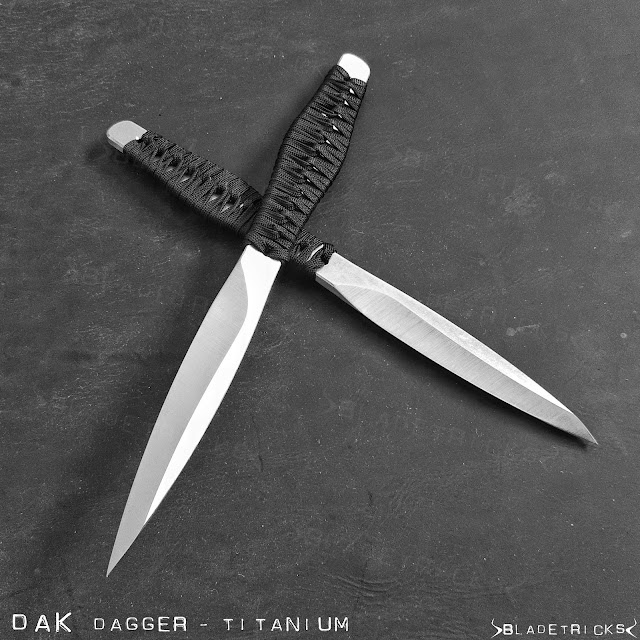 custom titanium dagger